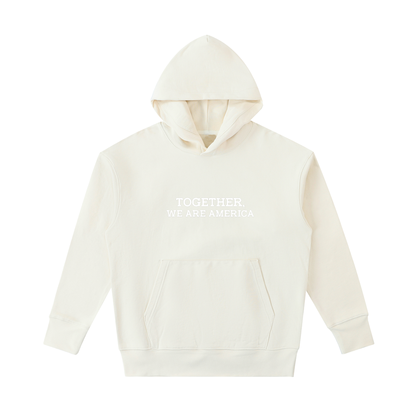 "Together We Are America" Heavyweight Cotton Hoodie