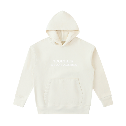"Together We Are America" Heavyweight Cotton Hoodie